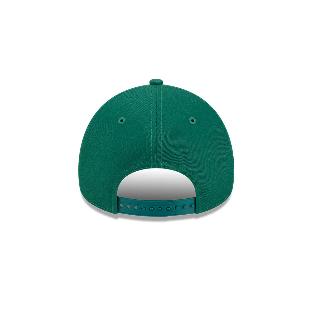 LA Lakers Hat - Deep Emerald Green 9Forty A-Frame NBA Snapback Cap - New Era